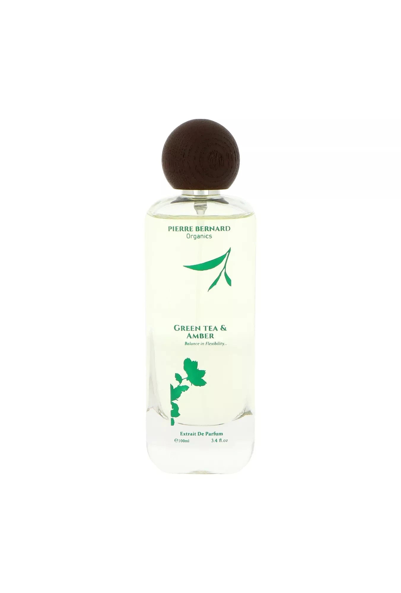 Pierre Bernard Organics Green Tea & Amber Extrait De Perfume 100ml