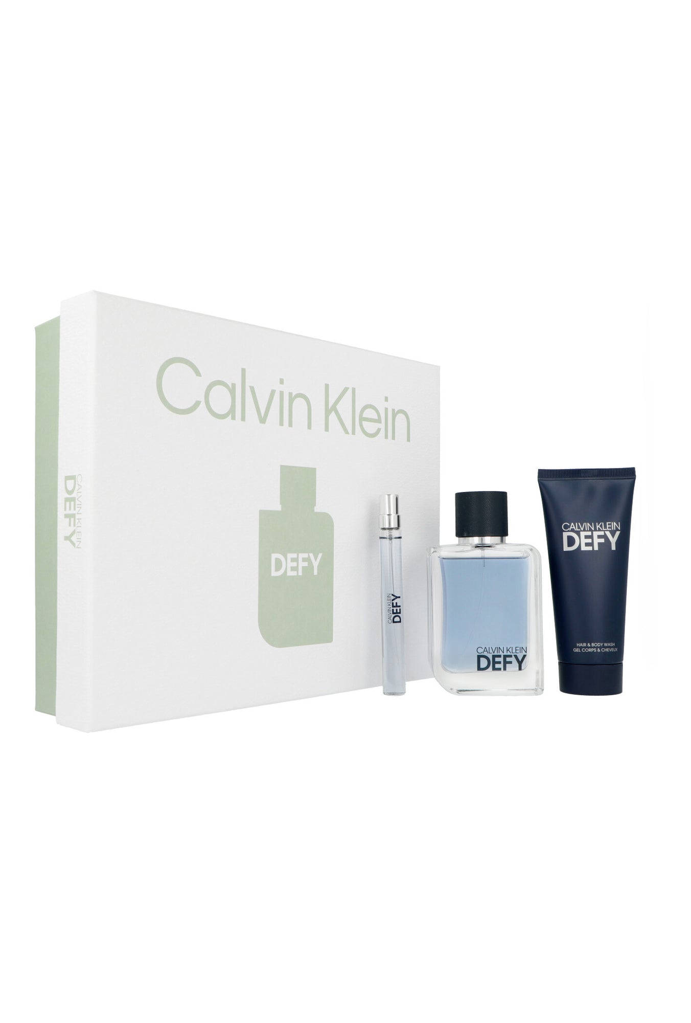 Calvin Klein Defy Set Hair & Body Wash Coffret (Coffret) Mixte 100ml