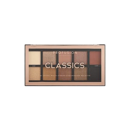 Profusion Cosmetics 10 Color Eyeshadow Palette Classics - Maison des fragrances