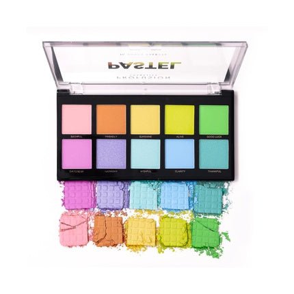 Profusion Cosmetics 10 Shade Eye Pastel Palette - Maison des fragrances