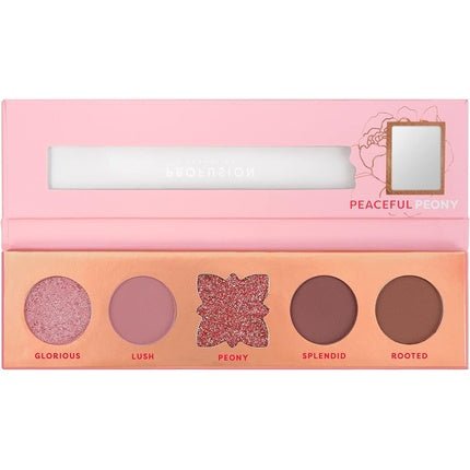 Profusion Cosmetics Blooming Hues Peaceful Peony 5 - Shade Eyeshadow Palette 1 Count - Maison des fragrances