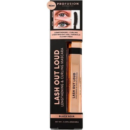 Profusion Cosmetics Lash Out Loud Mascara Black One Size - Maison des fragrances