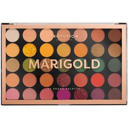 Profusion Cosmetics Marigold 35 Shade Eyeshadow Palette - Maison des fragrances