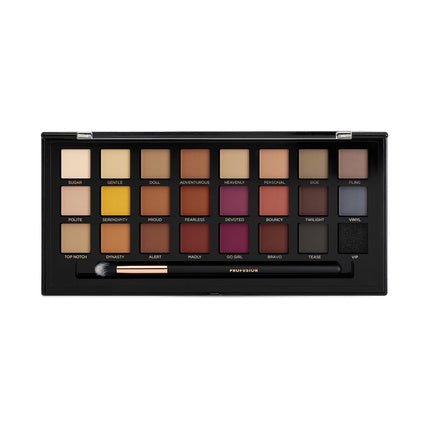 Profusion Cosmetics Mattes 24 Shade Eyeshadow Palette and Pro Brush for Stunning Eye Look - Cruelty Free and Vegan Friendly Makeup Kit - Maison des fragrances