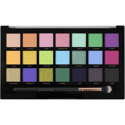 Profusion Eyeshadow Palette Dreamscape With 21 Shades And Brush - Maison des fragrances