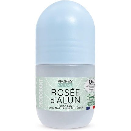 Propos'nature Roll-On Deodorant Rose of Alum 50ml - Maison des fragrances
