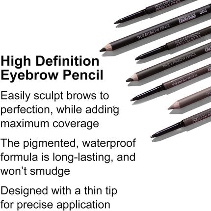 Pupa High Definition Eyebrow Pencil 002 Brown 0.09g - Maison des fragrances