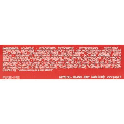 Pupa I'M Pupa Lipstick 300 Ultra Orange 3.49g - Maison des fragrances