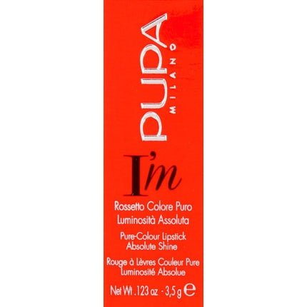 PUPA I'm Pure - Colour Lipstick Absolute Shine 309 Rouge Noir - Maison des fragrances