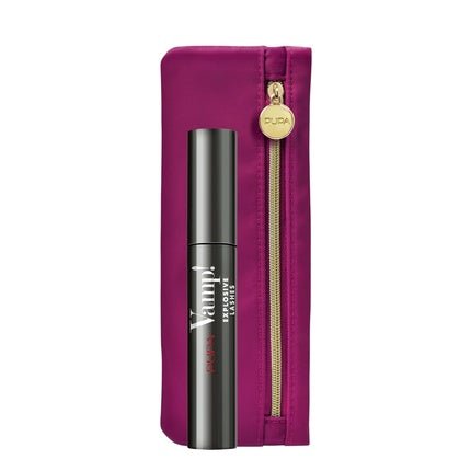 Pupa Limited Edition Mascara In Black - 12 Ml Cosmetic Bag - Maison des fragrances