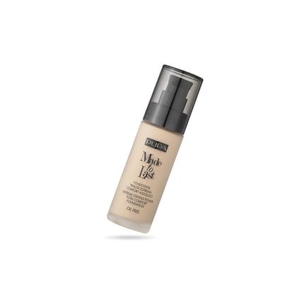 Pupa Made To Last Total Comfort Foundation Spf10 Long - Lasting Mattifying Foundation 001 30ml - Maison des fragrances