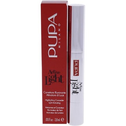 Pupa Milano Active Light Highlighting Concealer Minimizes Signs of Fatigue - Maison des fragrances