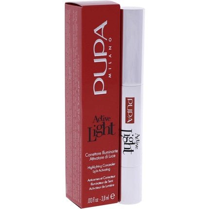 Pupa Milano Active Light Highlighting Concealer Minimizes Signs of Fatigue - Maison des fragrances