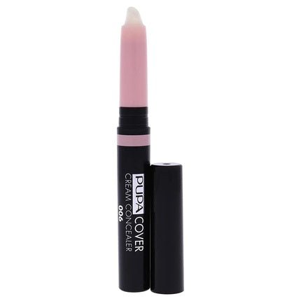 PUPA Milano Cover Cream Concealer Light to Medium Coverage Corrects Dark Circles and Imperfections Blendable Formula Enriched with Vitamin E Neutralizes Skin 006 Pink 0.08 oz - Maison des fragrances