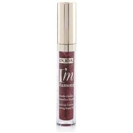 Pupa Milano I'M Glamour Liquid Lipstick No.006 Cyclamen Violet Metallized 2.7ml - Maison des fragrances