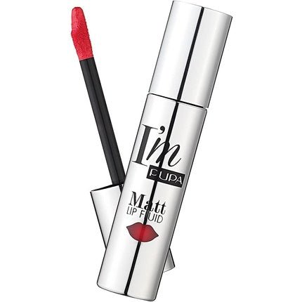 Pupa Milano I'M Matt Lip Fluid Lipstick - 34 Intense Coral, 4ml - Maison des fragrances
