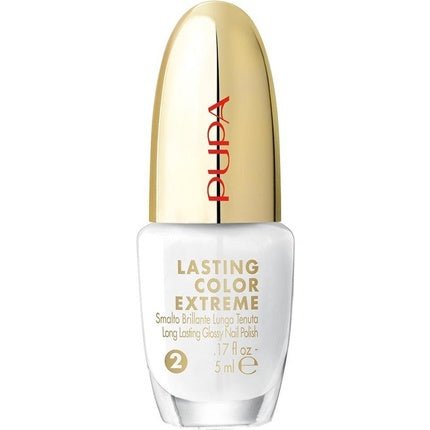 Pupa Milano Lasting Color Extreme Nail Polish 5 Ml White - Maison des fragrances