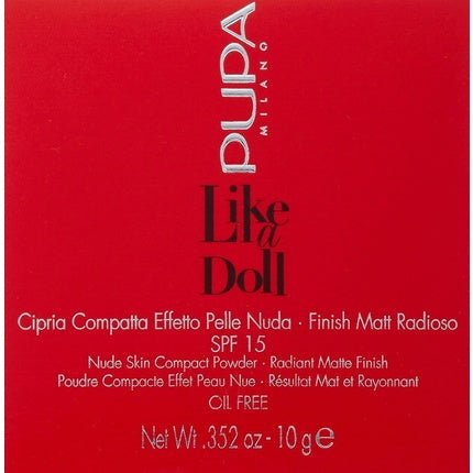 PUPA Milano Like A Doll Compact Powder 10g Sublime Nude - Maison des fragrances