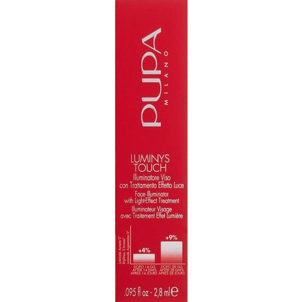 PUPA Milano Luminys Touch Face Illuminator with Light Effect Treatment 2.8ml - Maison des fragrances