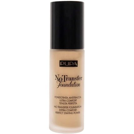 Pupa Milano No Transfer Foundation SPF 15 300 Natural Skin 1.01oz Foundation Color 2 for Women - Maison des fragrances