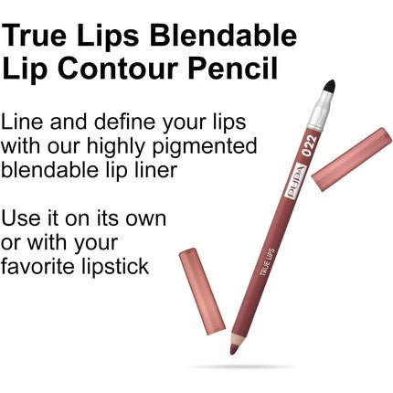 Pupa Milano True Lips Lip Liner - 22 Plum Brown - Maison des fragrances