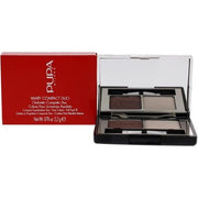 Pupa Milano Vamp! Compact Duo Eyeshadow 006 Brown Vanilla for Women 0.078 Oz - Maison des fragrances