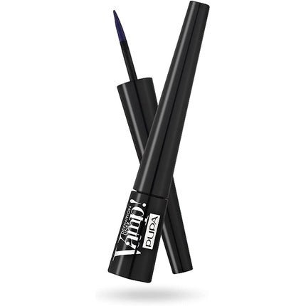 PUPA Milano VAMP! Definition Liner Eye Liner with Felt - Tip Applicator 2.5ml Deep Blue Matte - Maison des fragrances