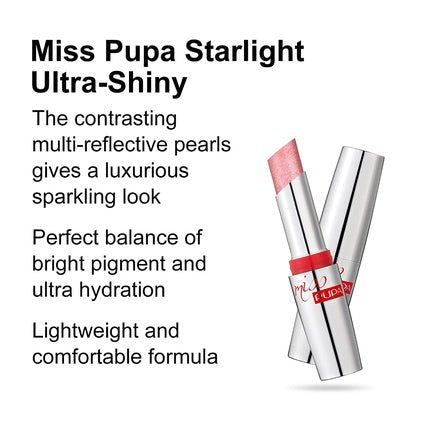 Pupa Miss Starlight Ultra Brilliant Lipstick N.700 Charming Charlotte - Maison des fragrances