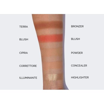 PUPA Never Without All In One Face Palette No. 003 Dark Skin 17.5g - Maison des fragrances
