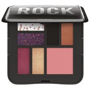 Pupa Rock Cosmetic Bag 004 Black Face and Eye Palette with Mirror 8g - Maison des fragrances