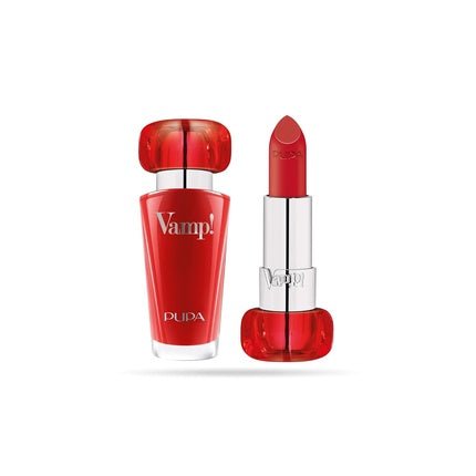 Pupa Vamp! Extreme Colour Lipstick With Plumping Treatment Iconic Red - Maison des fragrances