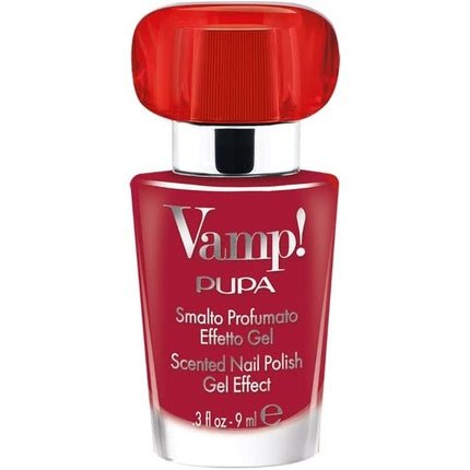Pupa Vamp! Scented Gel Effect Nail Polish 212 Loving Red 9ml - Maison des fragrances