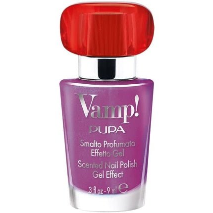 Pupa Vamp! Scented Gel Effect Nail Polish 215 Vibrant Violet - Maison des fragrances