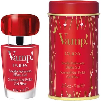 Pupa Vamp! Scented Gel Effect Nail Polish 216 Hot Flame - Maison des fragrances