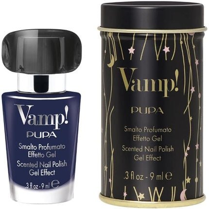 Pupa Vamp! Scented Gel Effect Nail Polish 313 Midnight Blue - Maison des fragrances