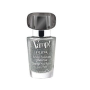 Pupa Vamp! Scented Gel Effect Nail Polish Sparkling Edition 307 Platinum Silver - Maison des fragrances