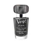 Pupa Vamp! Scented Gel Effect Nail Polish Sparkling Edition 308 Dazzle Black - Maison des fragrances