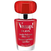 Pupa Vamp! Scented Nail Polish Gel Effect 211 Scarlet Red 9ml - Maison des fragrances