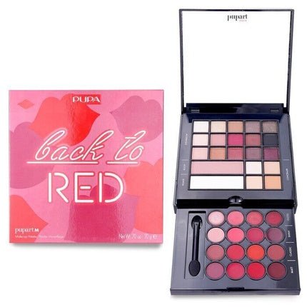 Pupart M Make Up Palette 001 Back To Red 20g/0.7oz - Maison des fragrances