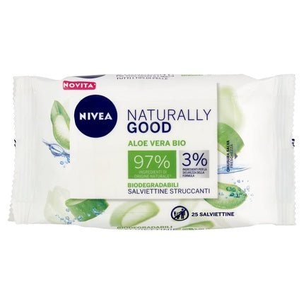 Pure & Natural Makeup Remover Wipes for Face 25 Wipes - Maison des fragrances