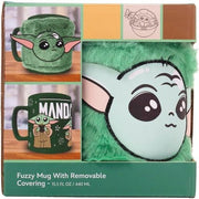Pyramid International The Mandalorian Grogu Fuzzy Mug - Cute Grogu Design - Maison des fragrances