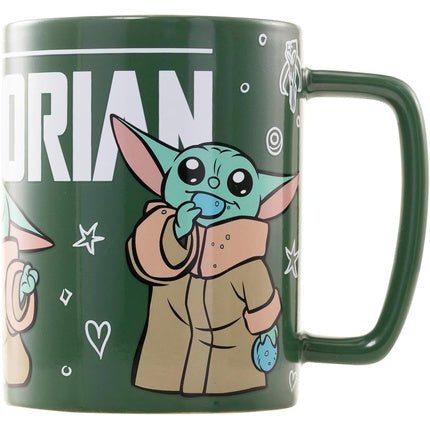 Pyramid International The Mandalorian Grogu Fuzzy Mug - Cute Grogu Design - Maison des fragrances