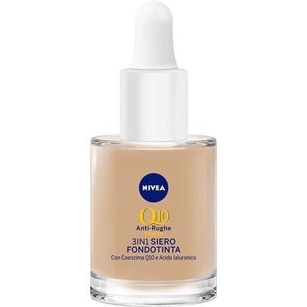 Q10 Anti - Wrinkle Power 3in1 Serum Foundation Light B Medium - Maison des fragrances