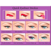 Quick Eyeliner Stickies Makeup Complete Set 80 Pieces DE3 50g - Maison des fragrances