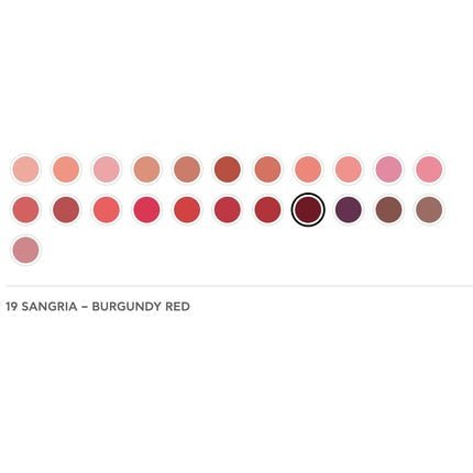 Radiant Professional Advanced Care Lipstick Ultra Nourishing Matte Lipstick With Vitamin E 19 Sangria Burgundy Red - Maison des fragrances
