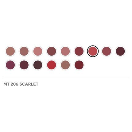 Radiant Professional Advanced Care Lipstick Ultra Nourishing Moisturizing Long Lasting Lipstick With Vitamin E UVA UVB Filters Matte Scarlet 206 - Maison des fragrances