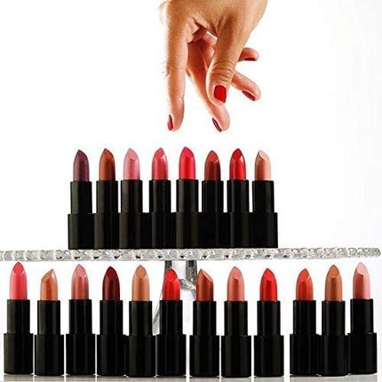 Radiant Professional Advanced Care Lipstick Ultra Nourishing Moisturizing Long Lasting Matte Lipstick With Vitamin E UVA UVB Filters Velvet 12 Punch Pinkish Red - Maison des fragrances