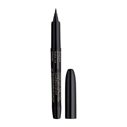 Radiant Professional Lineproof Eye Line Pen Eyeliner with Flexible Tip for Long Lasting Precise Outline Smudge - Proof Waterproof Liquid Dark Blue Eyeliner 03 DARK BLUE - Maison des fragrances