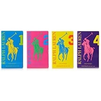 Ralph Lauren Big Pony Gift Set 4 x - Includes Big Pony 1, 2, 3, and 4 Eau de Toilette 15ml Unisexe - Maison des fragrances