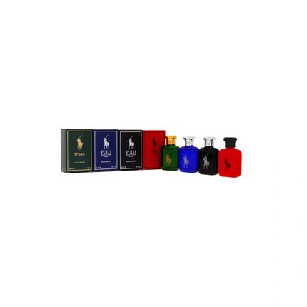 Ralph Lauren Polo Collection Set - Green, Blue, Red, And Black Each Coffret (Coffret) Mixte 15ml - Maison des fragrances